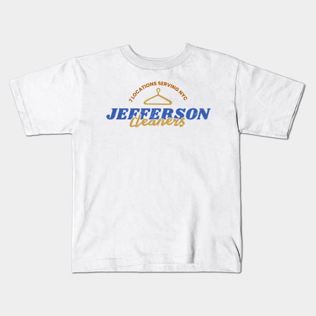 jefferson serving newyork Kids T-Shirt by HANASUISI